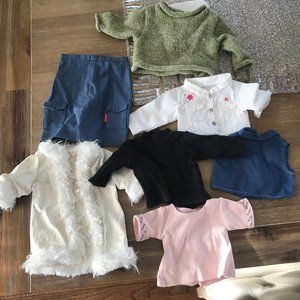 7 PC American Girl Outfit Cloths